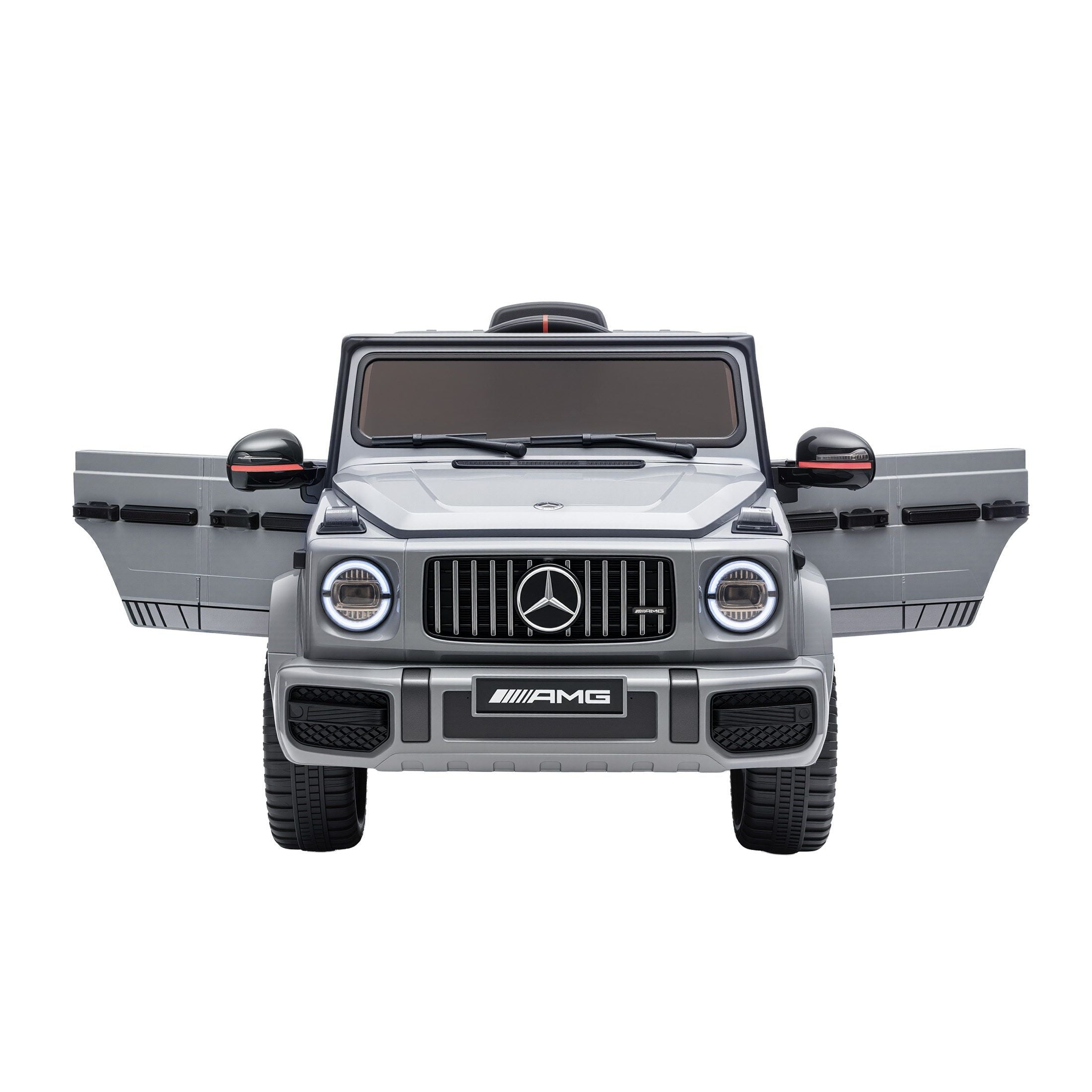 Kids Electric Ride On Car G63 Toy Cars Remote Control Grey