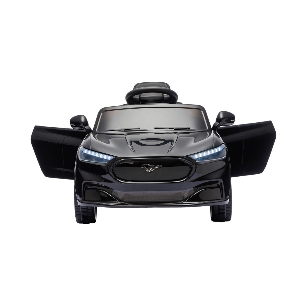 Kids Ride On Car 12V Licensed Ford Electric Toy with Remote Control Horn Music 97x61cm Black