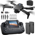 S2 MAX drone, dual-camera drone, upgraded remote control, ESC camera, long-lasting battery, 360° intelligent infrared flight, flying toy, drone gift, beginner drone, FPV drone - Black - Size Two batteries