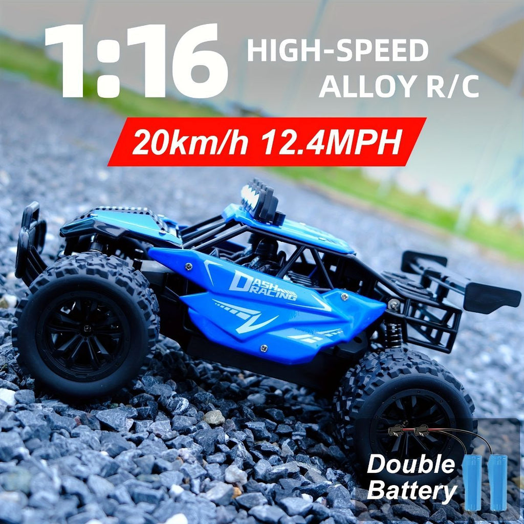 1:16 metal RC car, high-speed drifting, off-road racing car, boys toy car, 2.4GHz remote control, outdoor play toy, drift car, remote control car for kids, Australian toy - Orange - Size variable speed