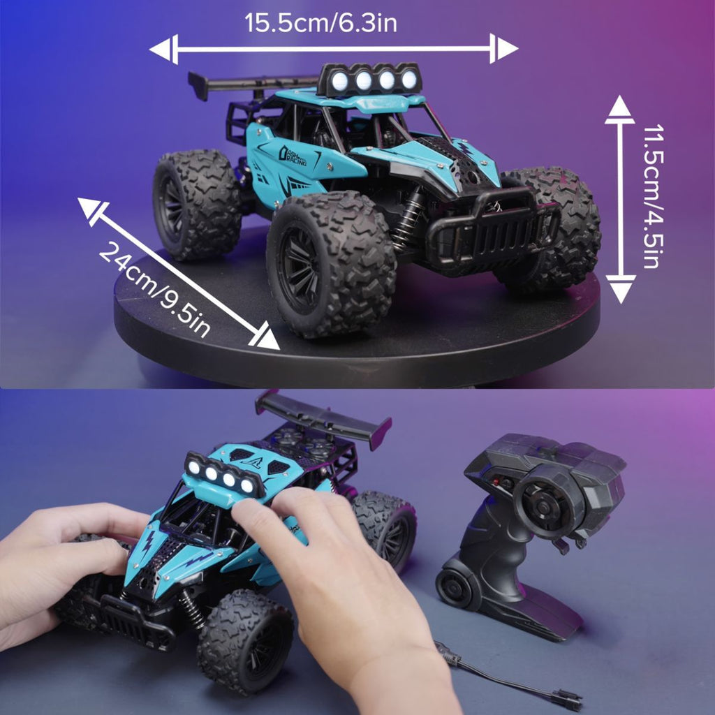 1:16 metal RC car, high-speed drifting, off-road racing car, boys toy car, 2.4GHz remote control, outdoor play toy, drift car, remote control car for kids, Australian toy - Orange - Size variable speed