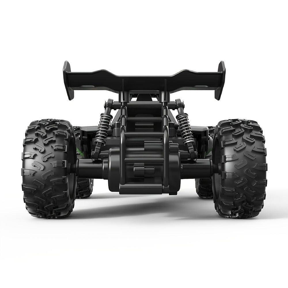 2.4G remote control car, high-speed off-road car, remote control toy for kids, four-wheel drive car, RC car with lights, outdoor toy Australia, gift for kids - Turquoise - Size Three-electric systems