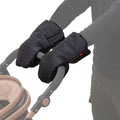 Stroller Hand Muff - Waterproof and Frost-Resistant - Extra Thick and Warm - Black - Unisex Stroller Accessory
