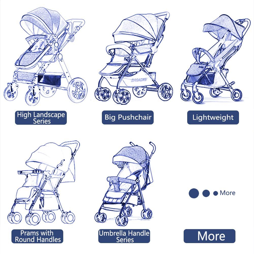 Stroller Hand Muff - Waterproof and Frost-Resistant - Extra Thick and Warm - Black - Unisex Stroller Accessory