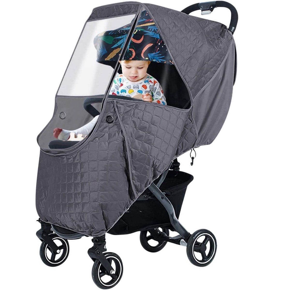 Universal Stroller Rain and Winter Cover Waterproof Snowproof