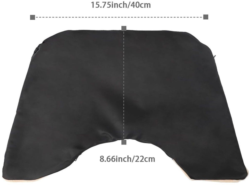Universal Stroller Mittens, Waterproof Stroller Mittens, Warm Mittens with Fleece Lined, Winter Mittens for Stroller Handles, Black