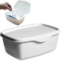 Wipes Dispenser, Wipe Container with Sealing Lid, 7" L x 2.9" W x 5.2" H, Moist Wipe Holder for Bathroom, Nursery and Desk