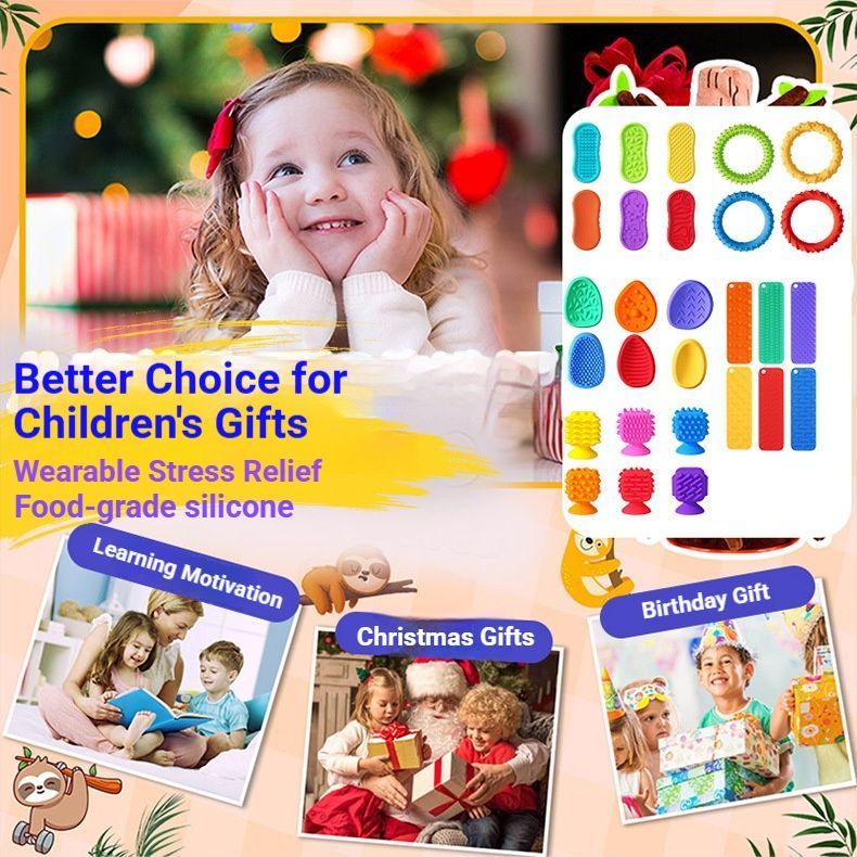Sensory Magnet Toy - 6 Pack