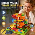 Fun Marble Run Building Blocks DIY Puzzle Toy, 168pcs Small Track (OPP Bag + Shipping Box)