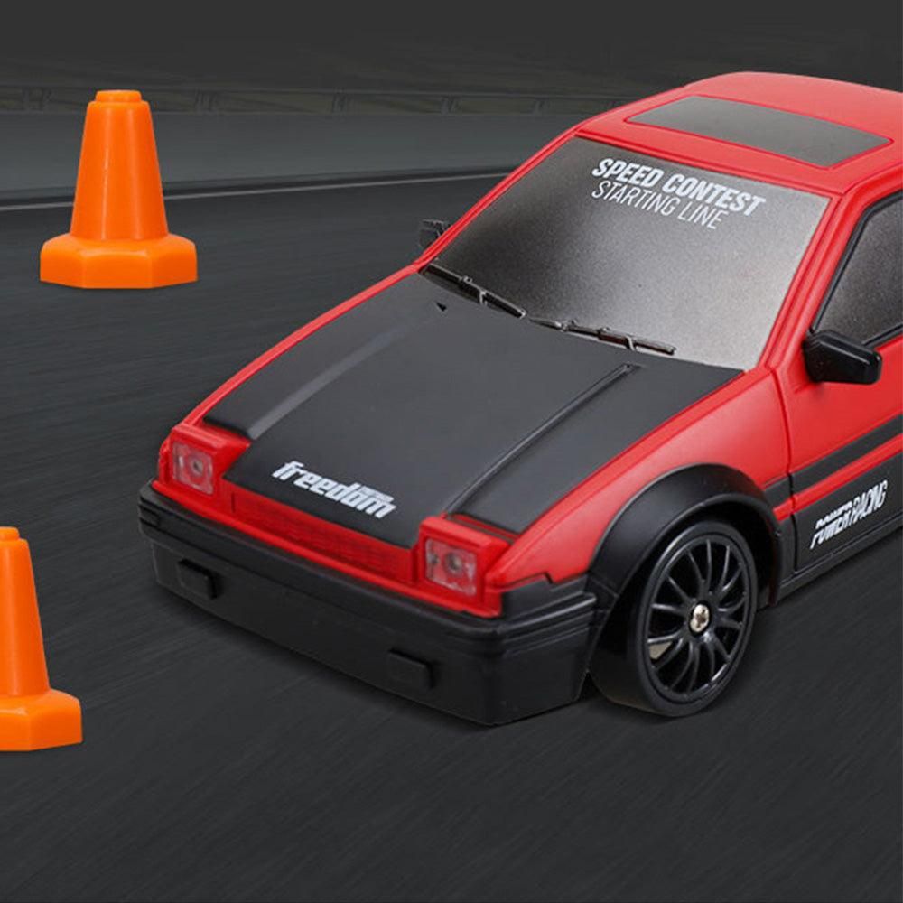 1/24 2.4GHz RC Drift Car 4WD High Speed Remote Control Racing Vehicle Red for 3 year old+