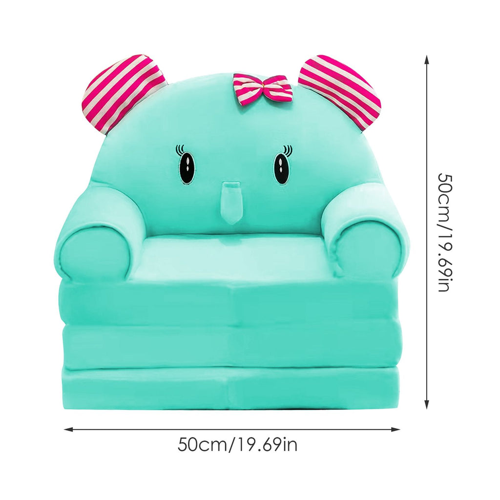 2 in 1 Foldable Sofa Cartoon Sofa for Kids