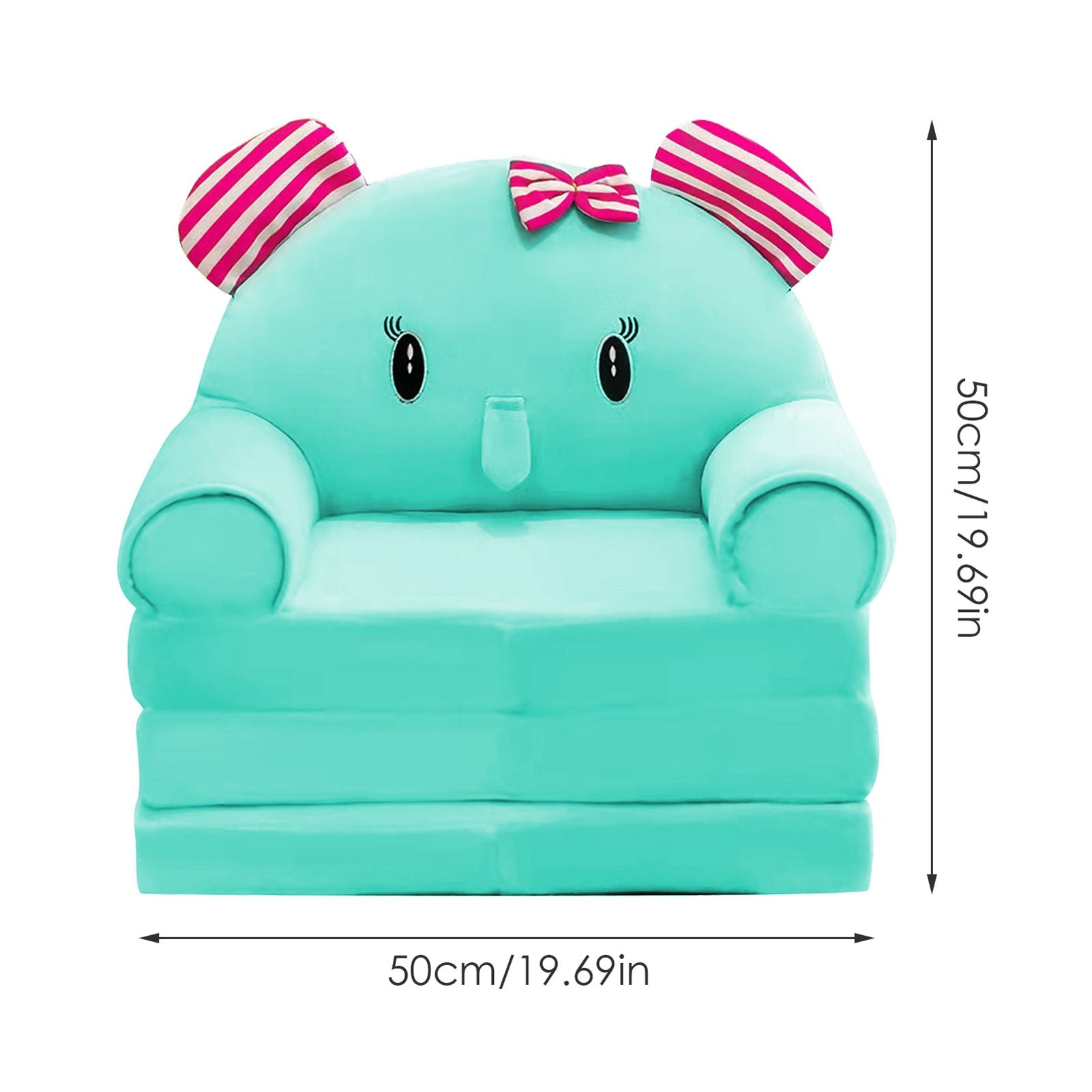 2 in 1 Foldable Sofa Cartoon Sofa for Kids