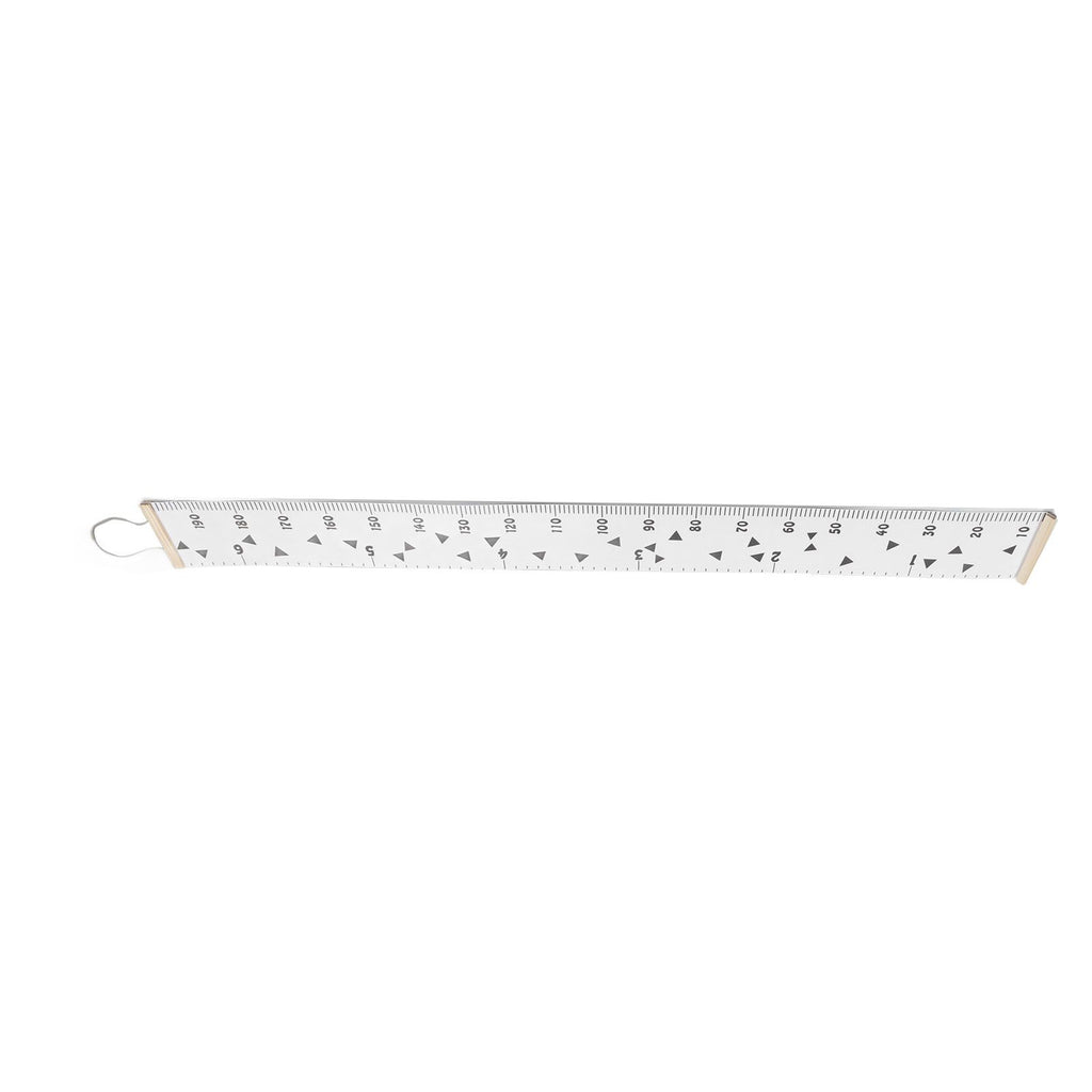 Kids Growth Chart Accurate Baby Height Growth Chart Ruler Removable Canvas Wall Hanging Measurement Chart for Home Triangle