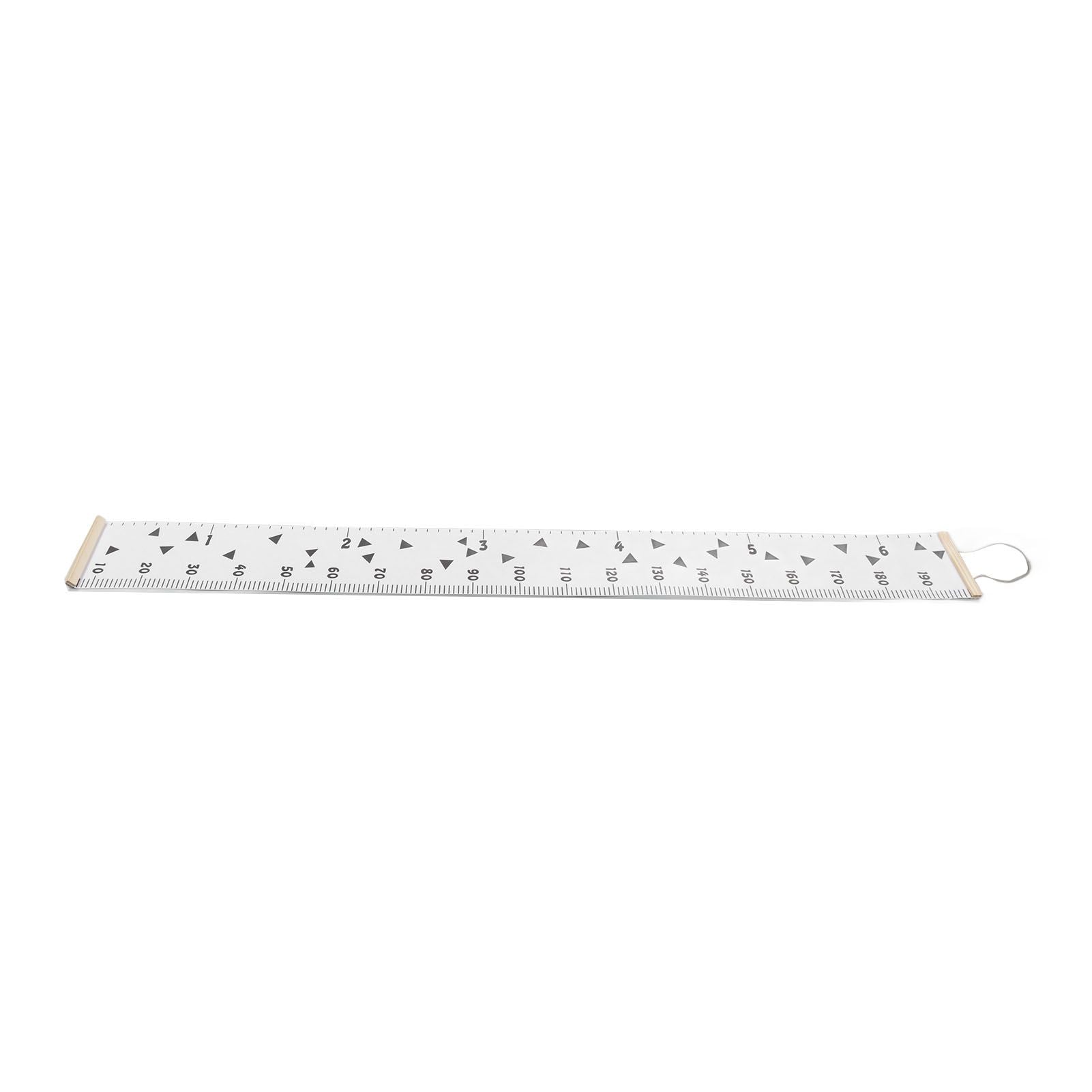 Kids Growth Chart Accurate Baby Height Growth Chart Ruler Removable Canvas Wall Hanging Measurement Chart for Home Triangle