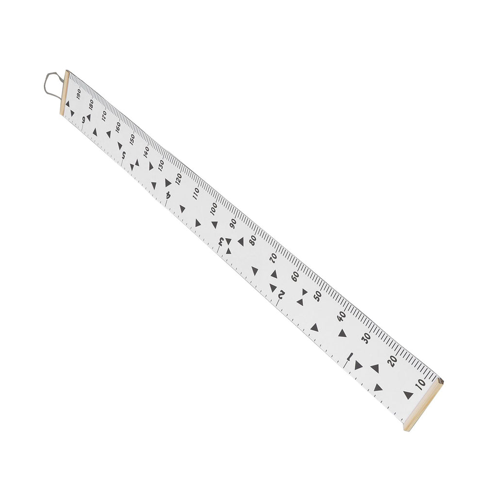 Kids Growth Chart Accurate Baby Height Growth Chart Ruler Removable Canvas Wall Hanging Measurement Chart for Home Triangle