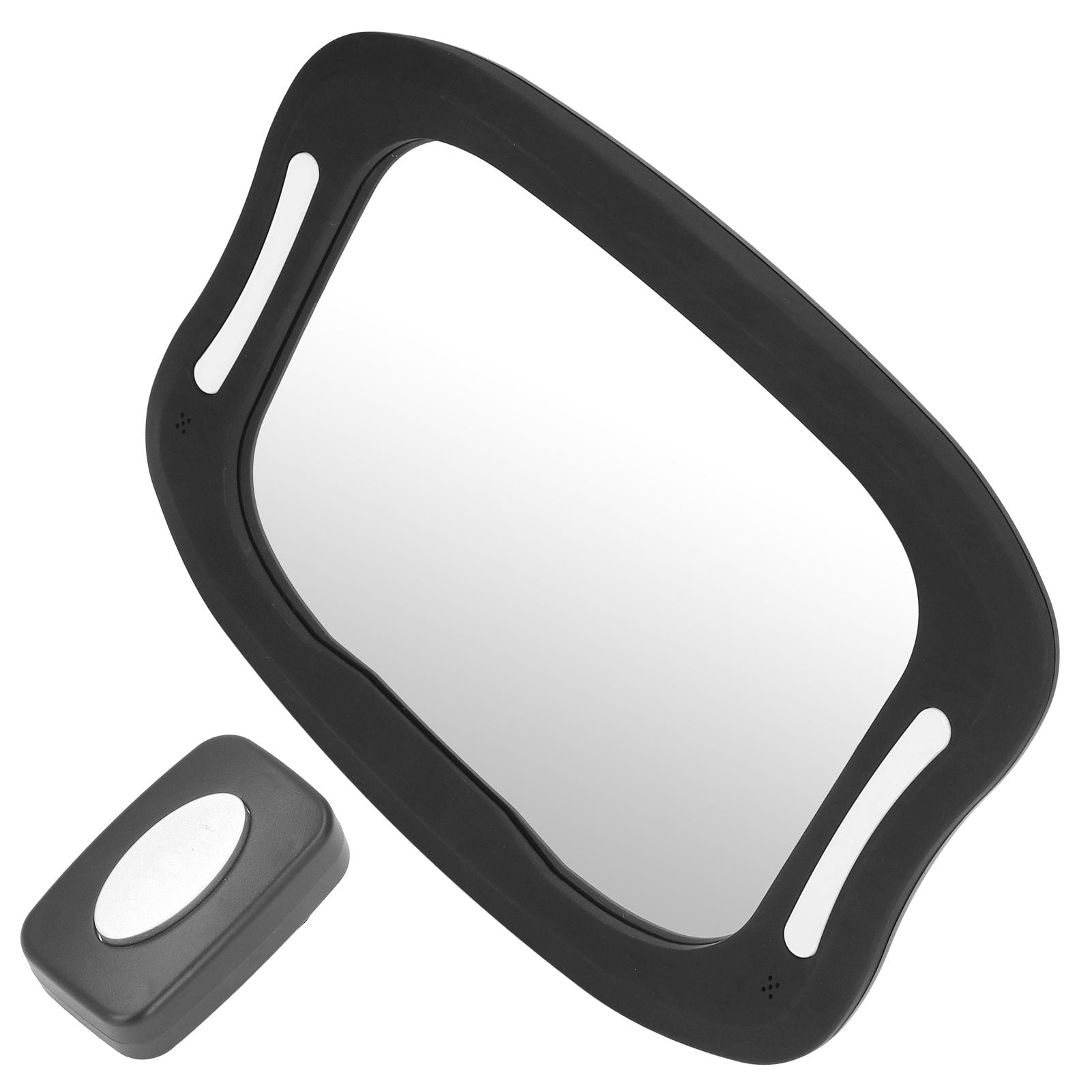 Baby Car Mirror Safely Monitor Infant Child Dynamic with Soft LED Light Wide Angle 360° Adjustable Mirror for Vehicles
