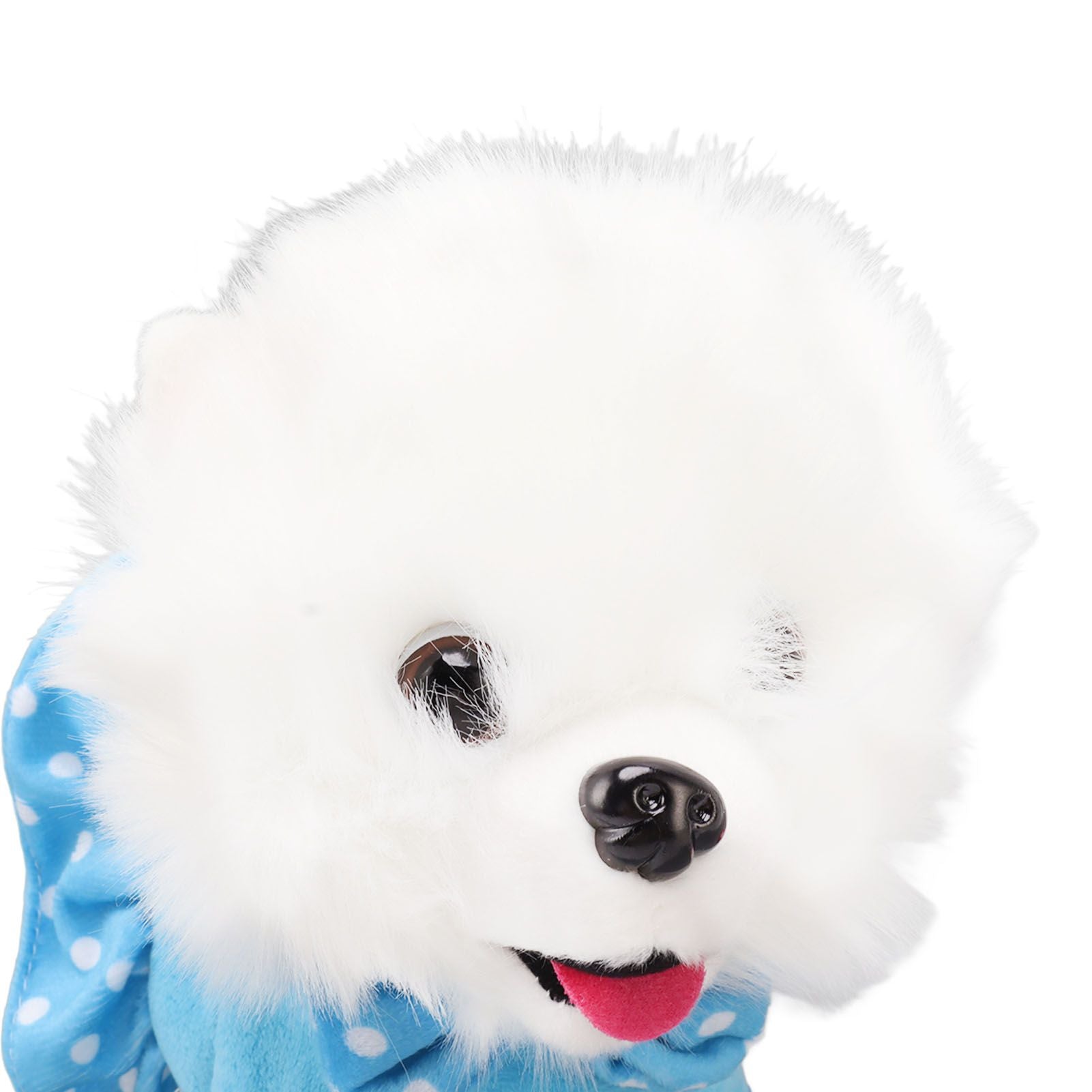 Electronic Plush Dog Interactive Puppy Singing Walking Toy with Remote Control Leash Kids Toddler Birthday Gifts Blue