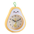 Cartoon Fruit Alarm Clock Kids Alarm Clock Decorative Ornaments Children Gift Student Gift Crystal Pea
