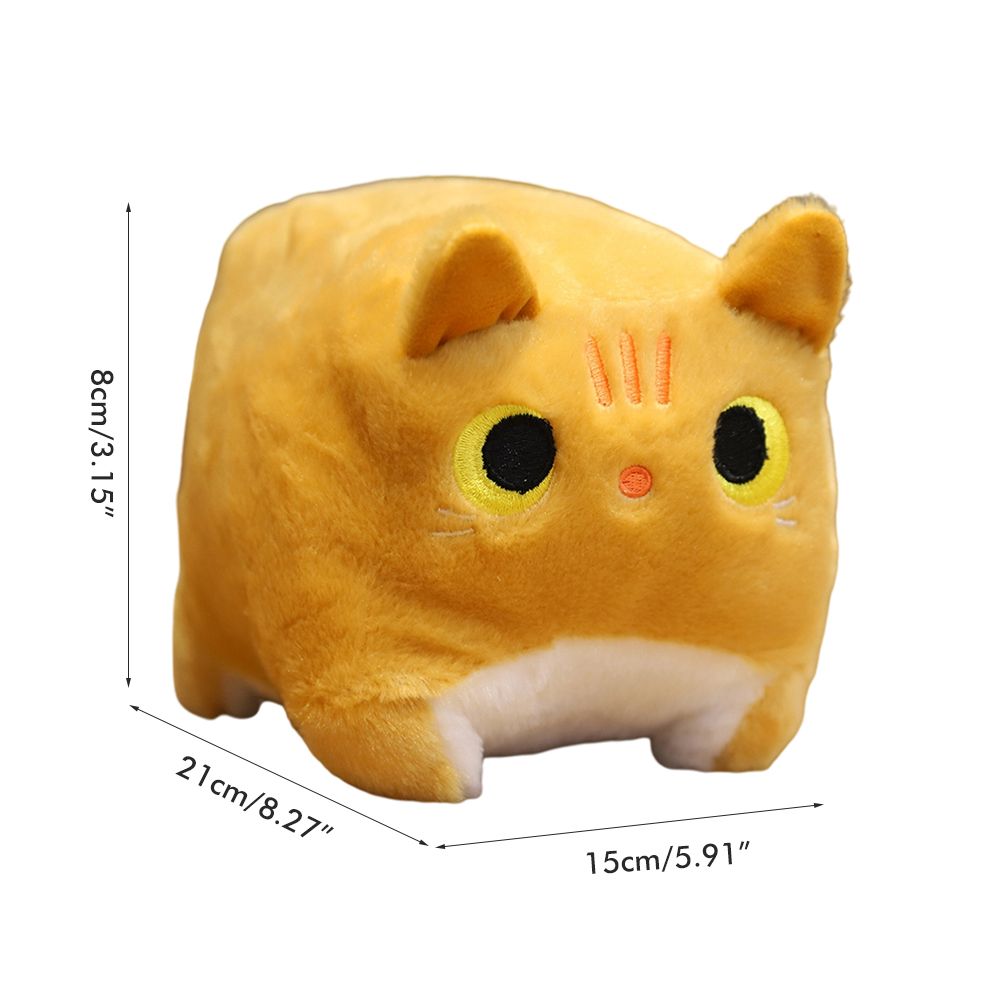 Pocket Cat Doll Cute Stuffed Animal Cat Plush Toy Birthday Gifts for Girls Teen Kids Adults