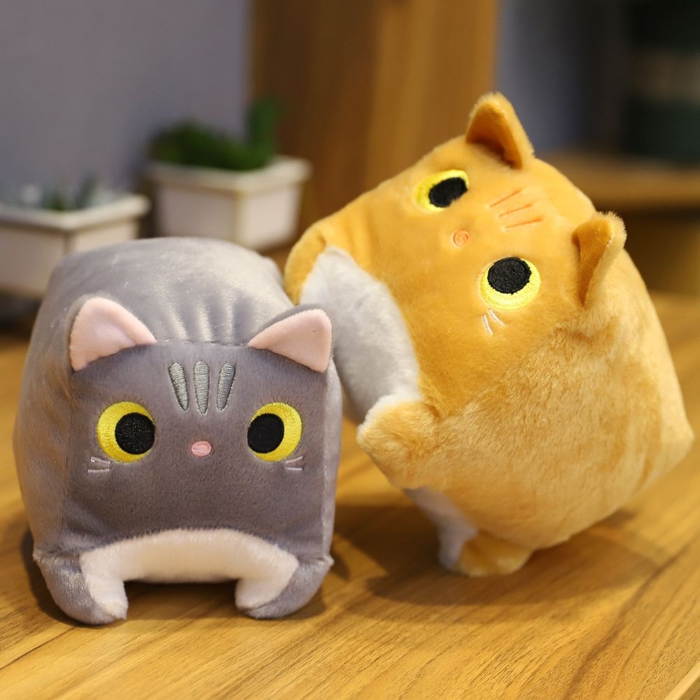 Pocket Cat Doll Cute Stuffed Animal Cat Plush Toy Birthday Gifts for Girls Teen Kids Adults