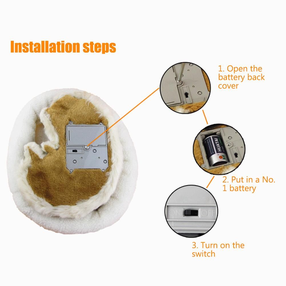 Realistic Sleeping Cat Toy Breathing Cat Stuffed Animal Doll with Mat Plush Toys for Children Home Ornament