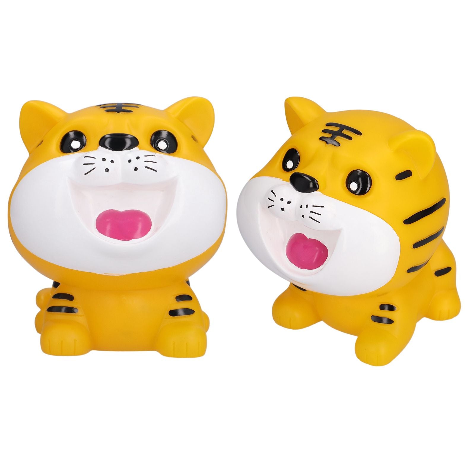 Piggy Bank Anti Fall Waterproof Cartoon Money Saving Box for Boys Girls Kids Birthday Gift(Big Hip Hop Tiger Open Your Eyes )