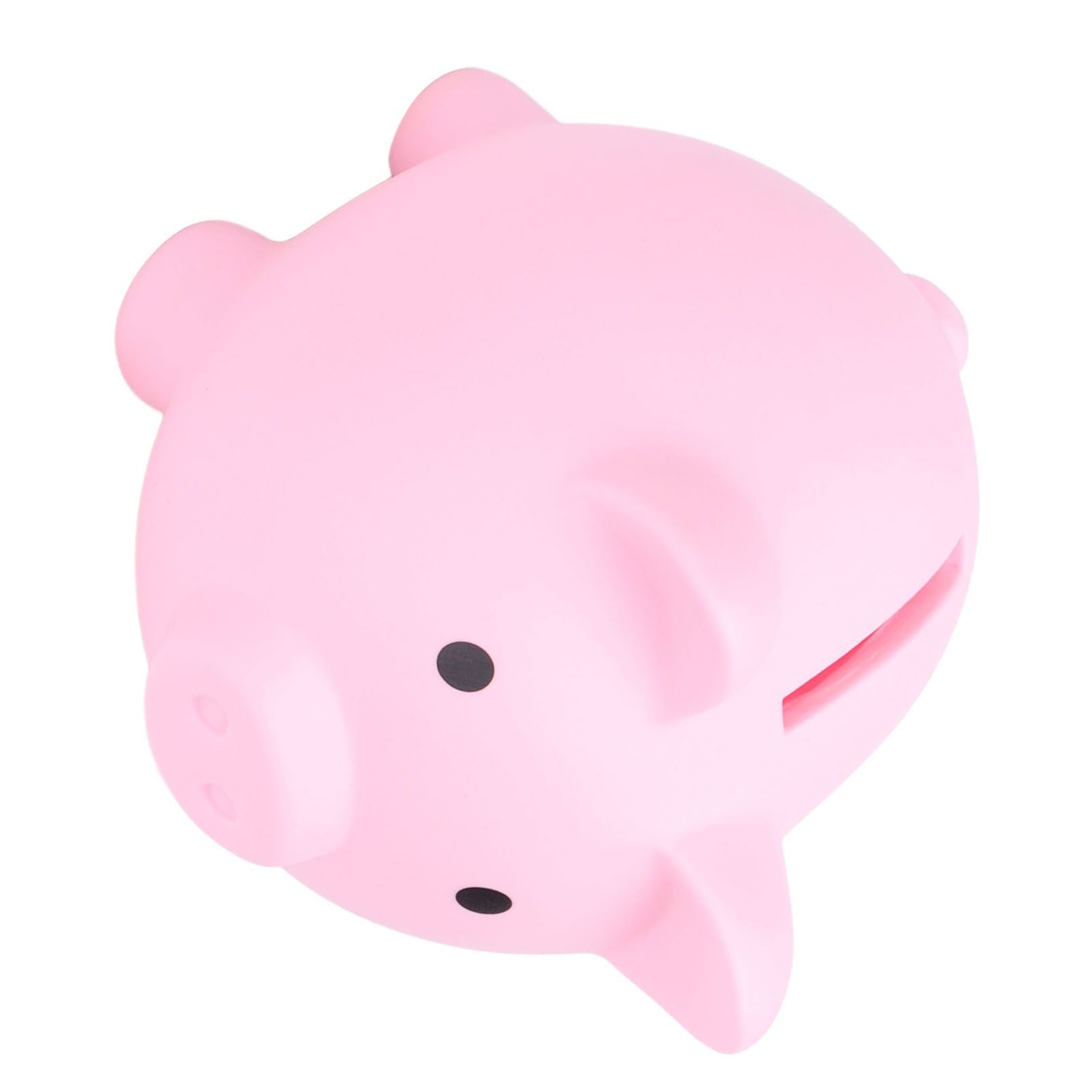 Piggy Bank Rugged Durable Vinyl Cartoon Animal Pig Coin Cash Piggy Bank Boy Girl GiftPink