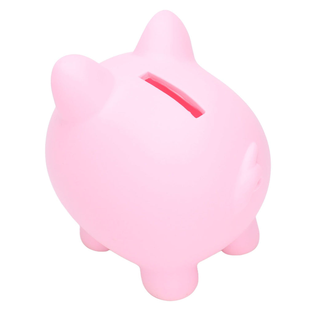 Piggy Bank Rugged Durable Vinyl Cartoon Animal Pig Coin Cash Piggy Bank Boy Girl GiftPink