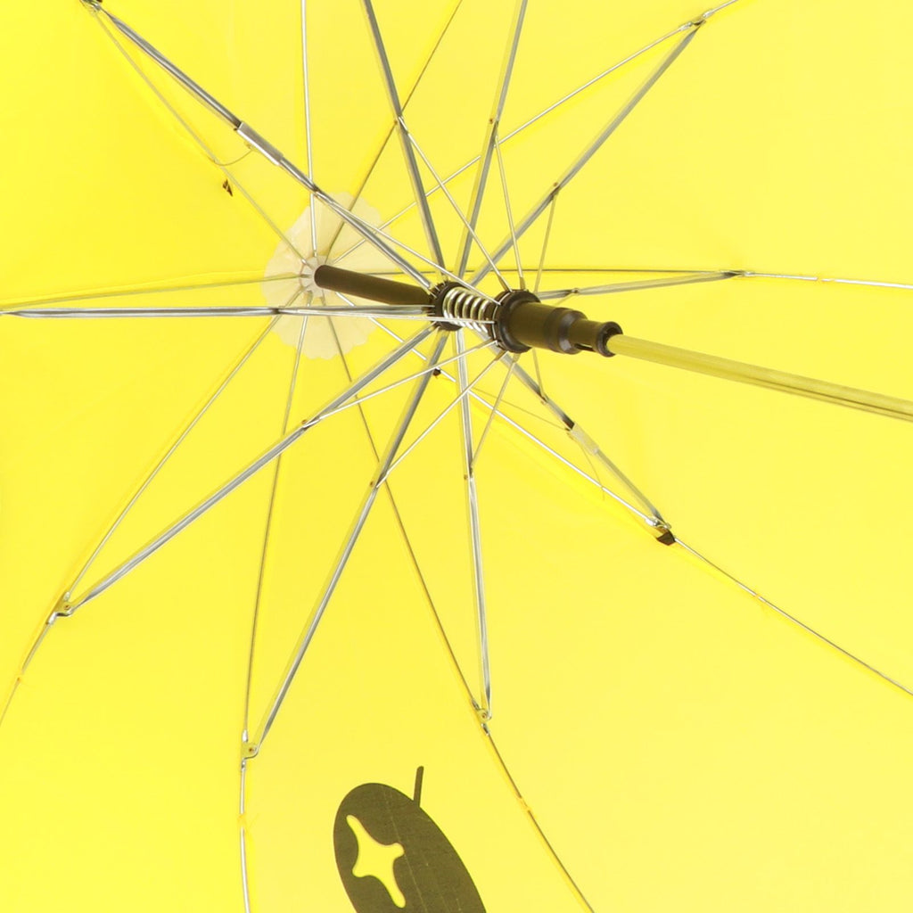 Kid Umbrella Lovely Cartoon Animal Easy Operation Light Weight Girls Umbrella for Raining Clear DayYellow