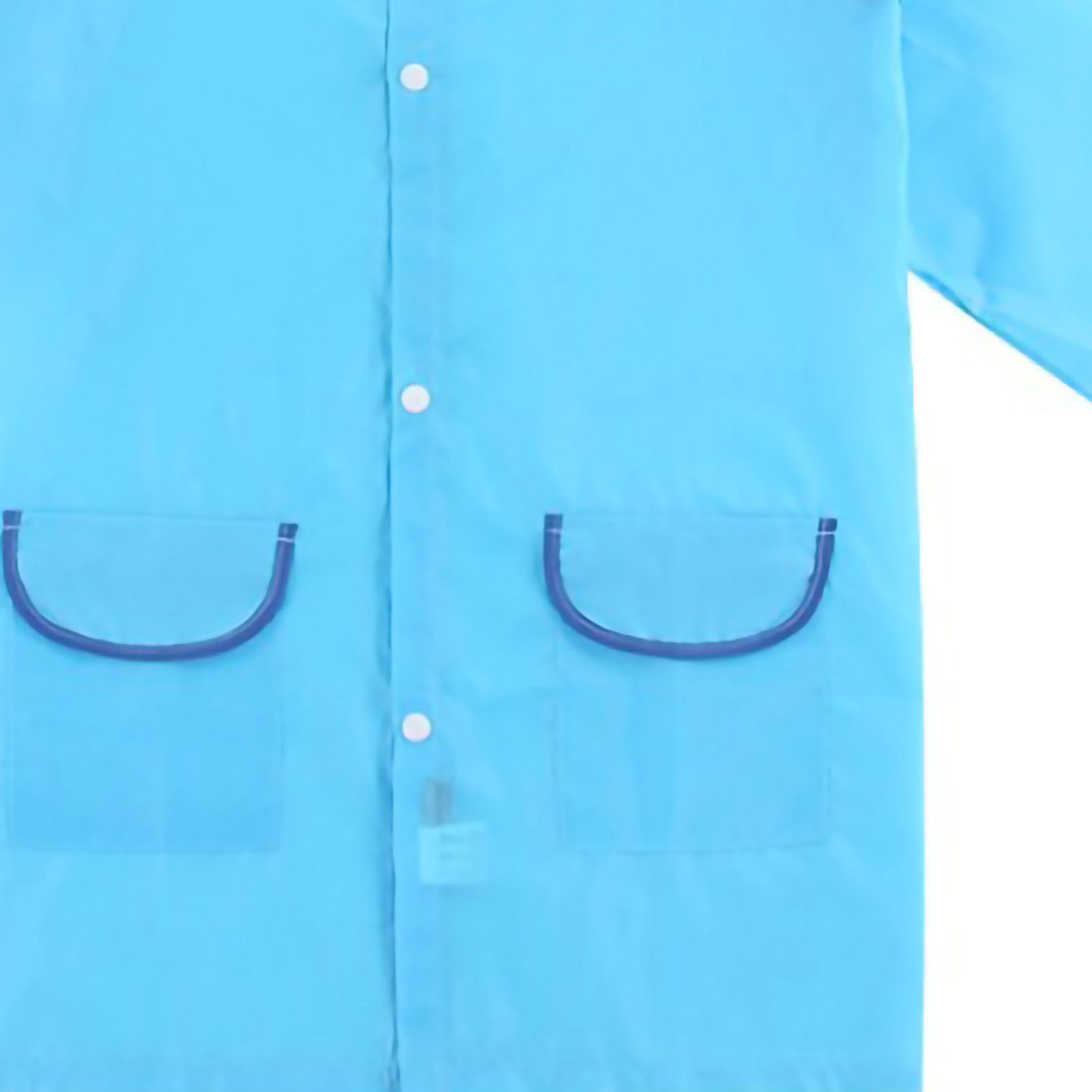 Animal Modeling Children's Raincoat Colorful Cartoon Environmentally Friendly Student Rain Gear Blue