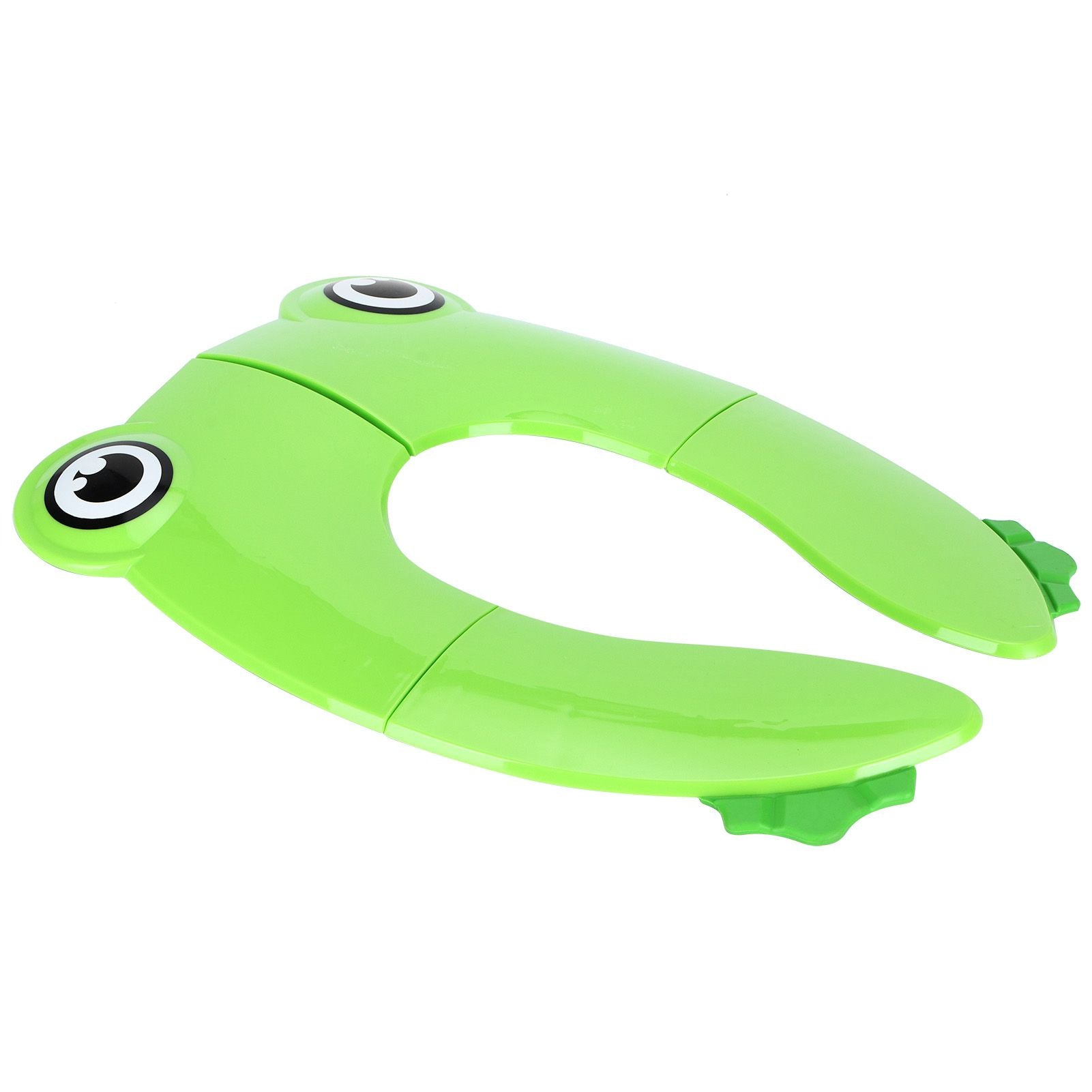 Folding Potty Seat Pad Portable Baby Toddler Toilet Training Seat Non Slip Pad for Travel(Green )