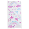 Self Adhesive Wall Sticker Cute Clouds Raindrop Pattern Decal Children's Room Bedroom Decor
