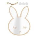 Nordic Acrylic Decorative Mirror Wall Sticker Decal Children Kids Room Art Home Decor #Rabbit