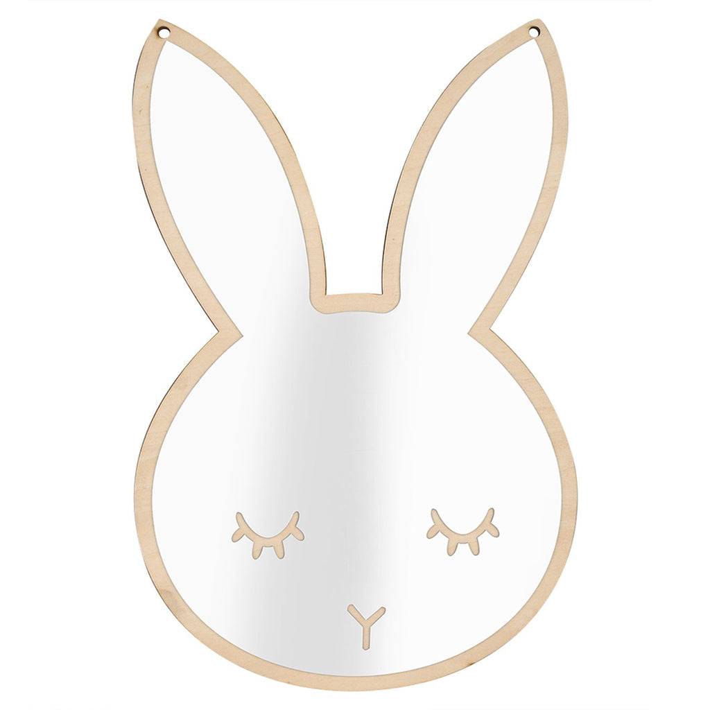 Nordic Acrylic Decorative Mirror Wall Sticker Decal Children Kids Room Art Home Decor #Rabbit
