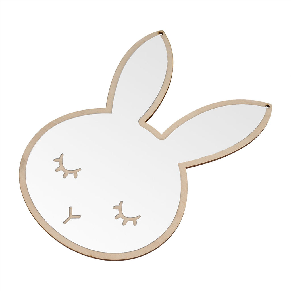 Nordic Acrylic Decorative Mirror Wall Sticker Decal Children Kids Room Art Home Decor #Rabbit