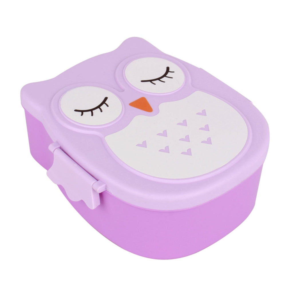 Plastic Portable Cartoon Lunch Box Food Safe Microwave Storage Container