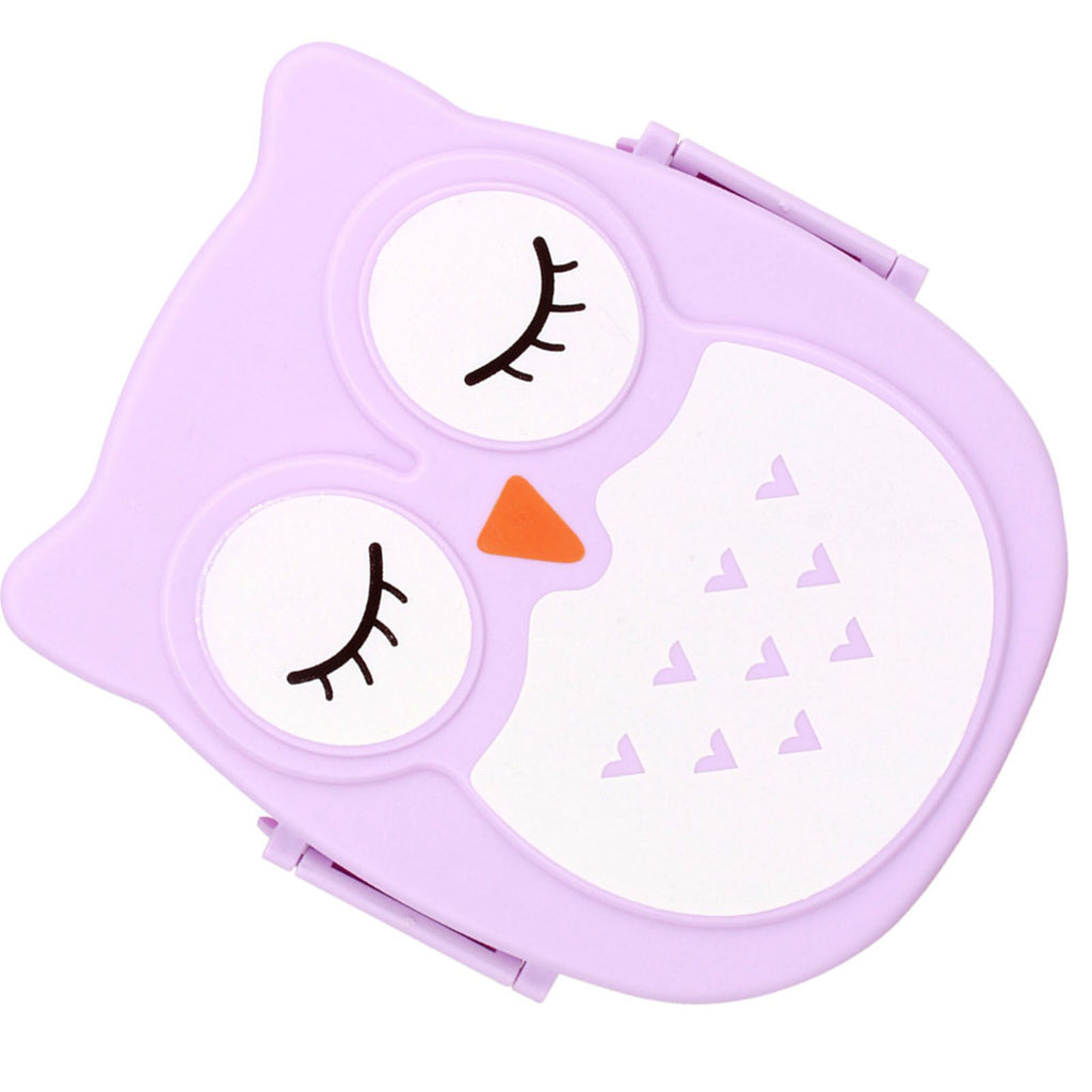 Plastic Portable Cartoon Lunch Box Food Safe Microwave Storage Container