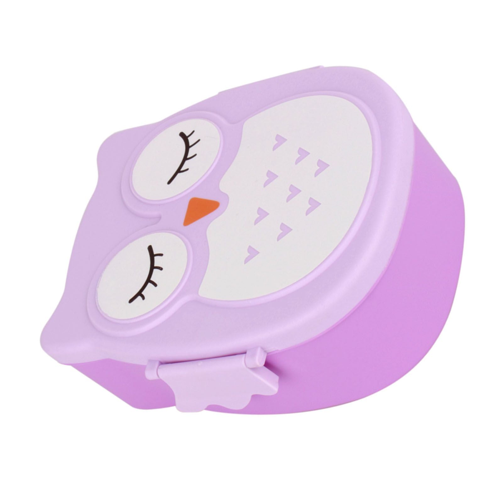 Plastic Portable Cartoon Lunch Box Food Safe Microwave Storage Container