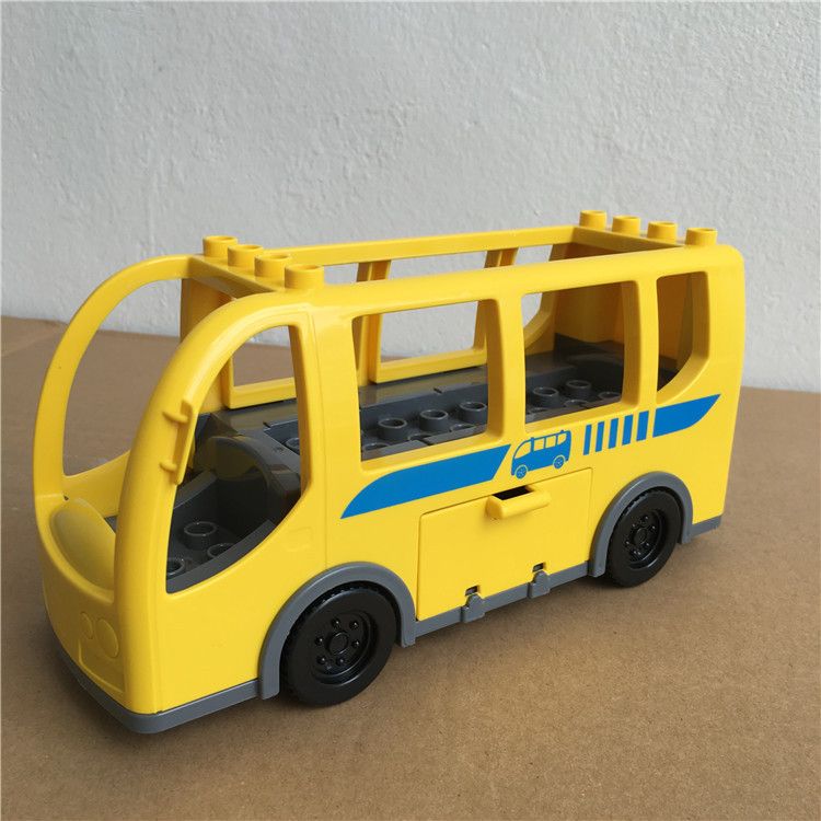 Hongyuan sheng Building Blocks Bus Vehicle Jeep
