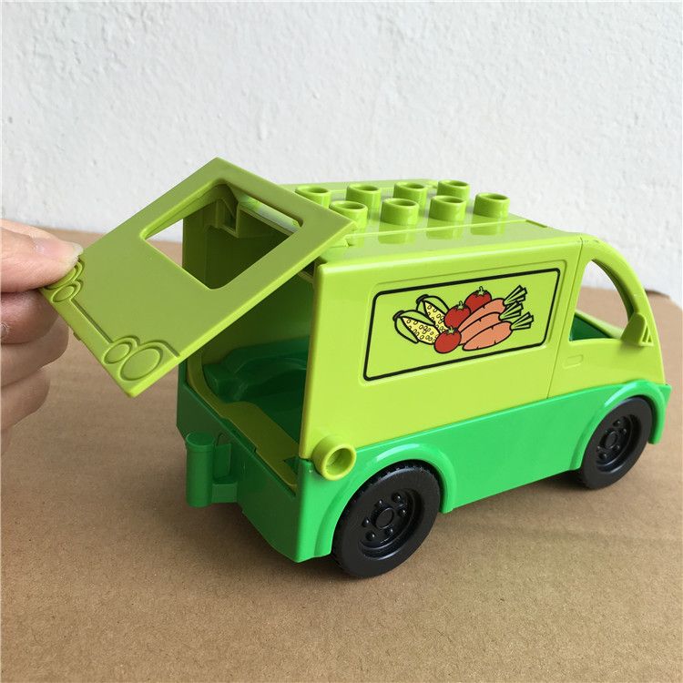 Hongyuan sheng Building Blocks Bus Vehicle Jeep