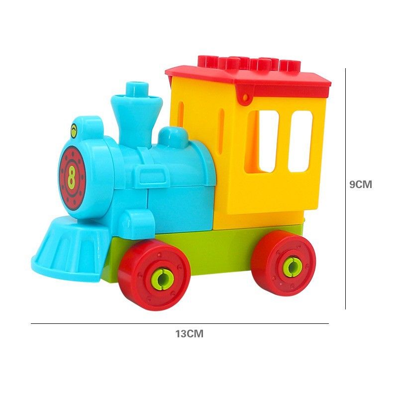 Hongyuan sheng Building Blocks Bus Vehicle Jeep