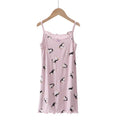 KIDS MAM&DAD Girls Viscose Summer Sleepwear 31224 purple penguin full print 130cm