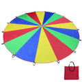 Rainbow Umbrella Cloth Toy 2.6m 8 Panels Rainbow umbrella (2.6 m 8 pieces free 10 ocean balls)