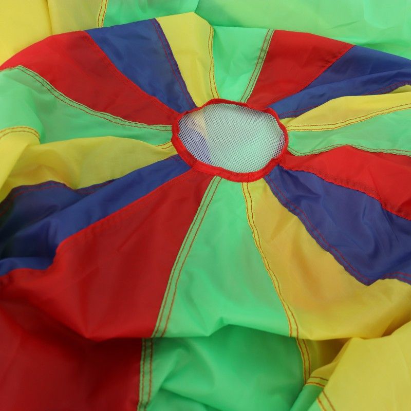 Rainbow Umbrella Cloth Toy 2.6m 8 Panels Number 8 colors (3.6 m free 20 and ocean ball)