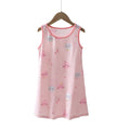 KIDS MAM&DAD Girls Bamboo Cotton Sling Skirt 100% Cotton Pink Cat 150cm