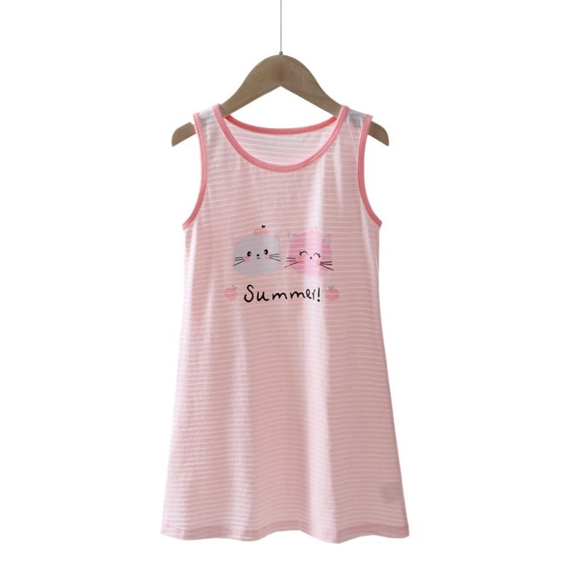 KIDS MAM&DAD Girls Bamboo Cotton Sling Skirt 100% Cotton Pink 130cm