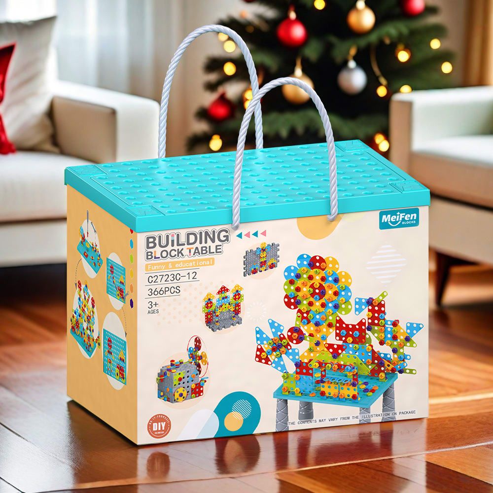 DIY Screw Assembly Building Blocks Set for Kids Ages 3-6 – Creative Educational Toy with Wrench and Screwdriver, Perfect for Parent-Child Interaction and Fine Motor Skills Development (246PCS)