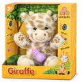 Interactive Giraffe - Plush Feeding & Sleeping Simulation Toy