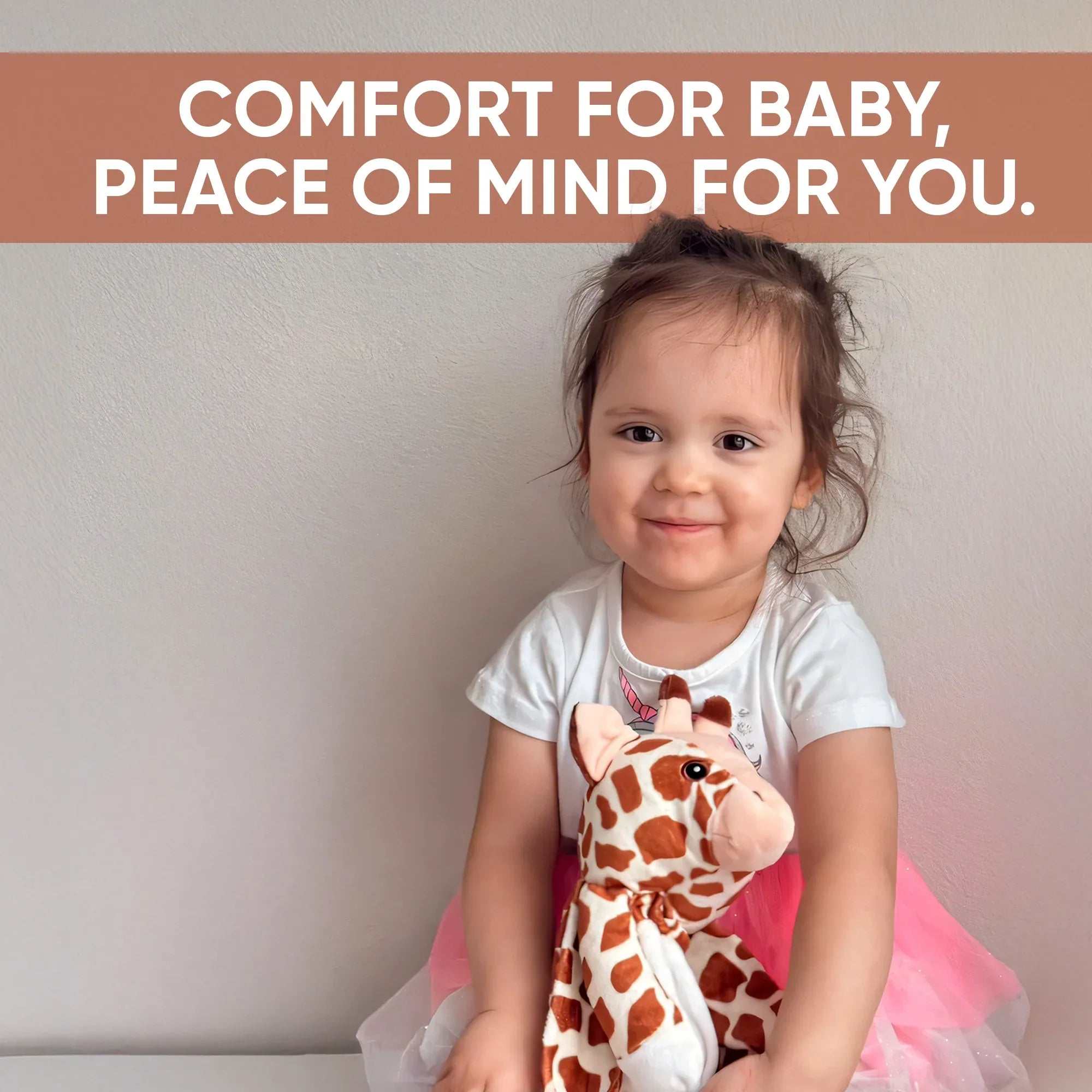 Aria the Giraffe - White Noise & Lullaby Comforter