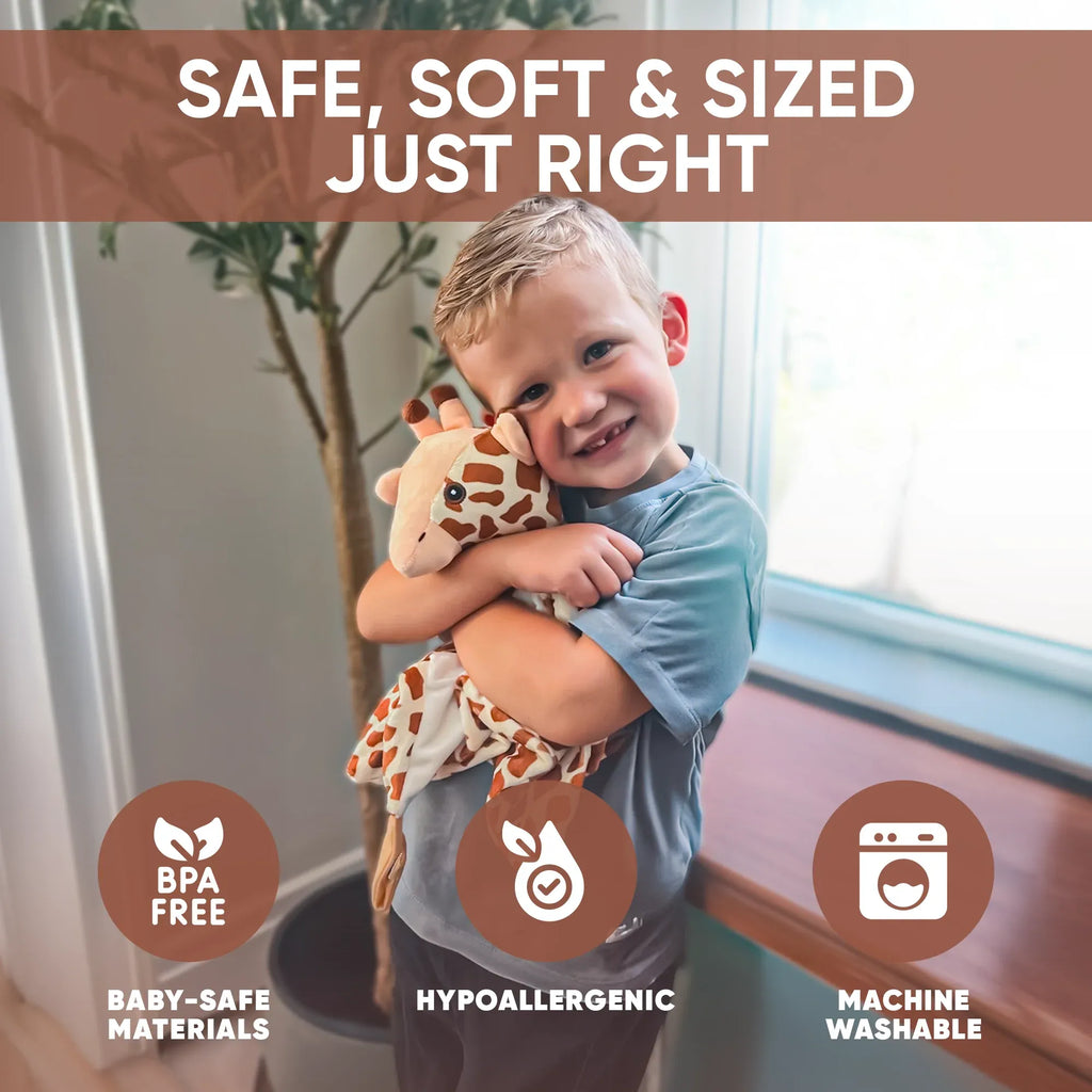 Aria the Giraffe - White Noise & Lullaby Comforter
